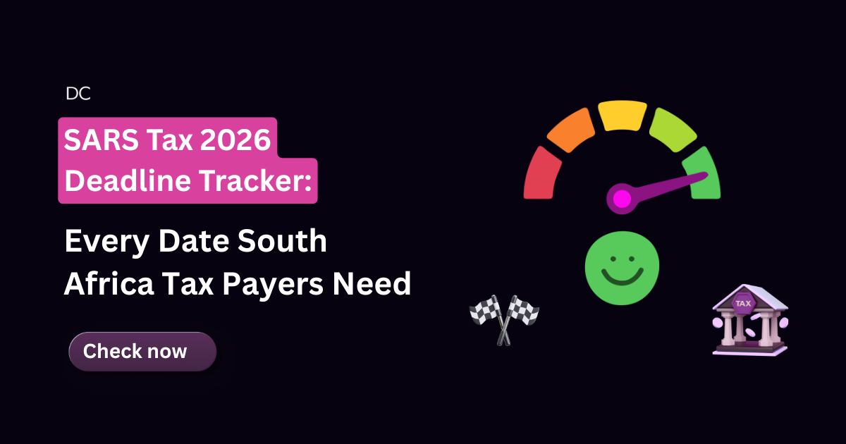 SARS Tax 2026 Deadline Tracker